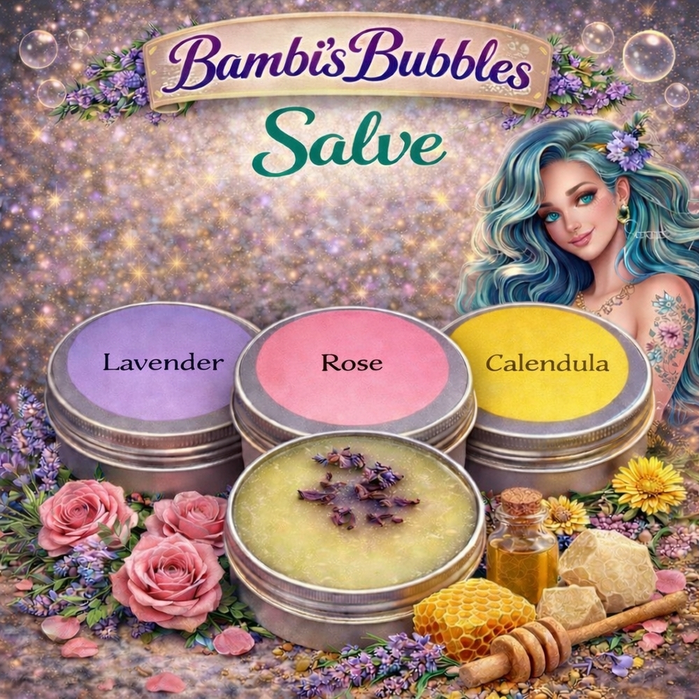 Limited Supply🎉Hand Crafted Salve 2oz Tin Assorted Kinds